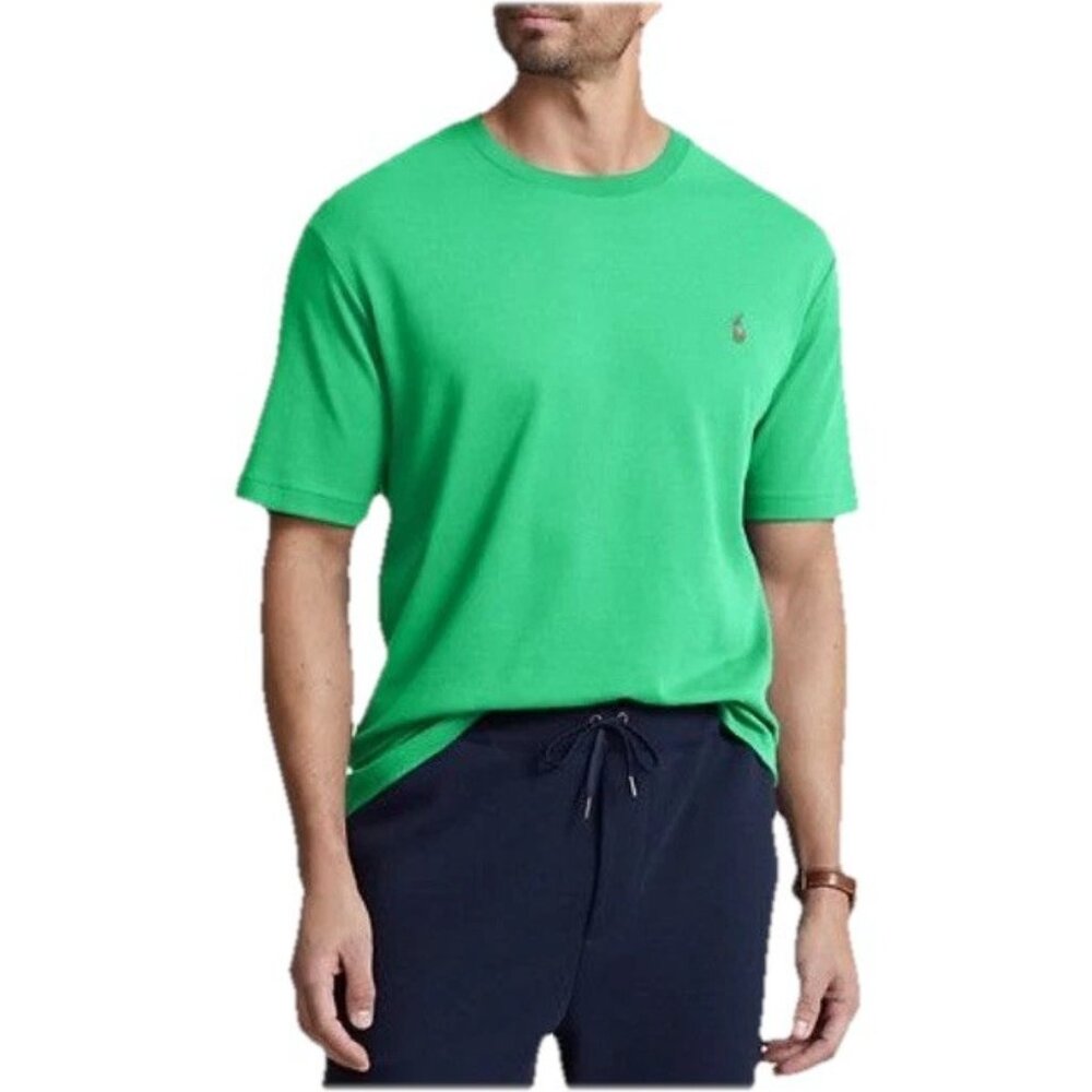 Polo Ralph Lauren Big & Tall 3XB Classic Kelly Soft Touch Crew Neck T-Shirt